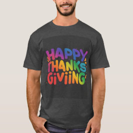 Camisa de Dia de Ação de Graças Feliz Personalizáv