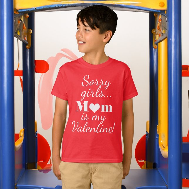 Camisa de Dia de os namorados de Meninos de Cota (boys valentine shirt)