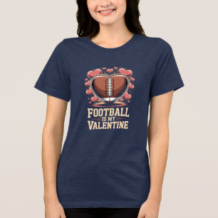 Camisa de Dia dos Namorados de Futebol Design