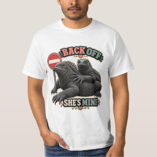 Camisa de Dia dos Pais Iguana Afaste-se Dela É Min