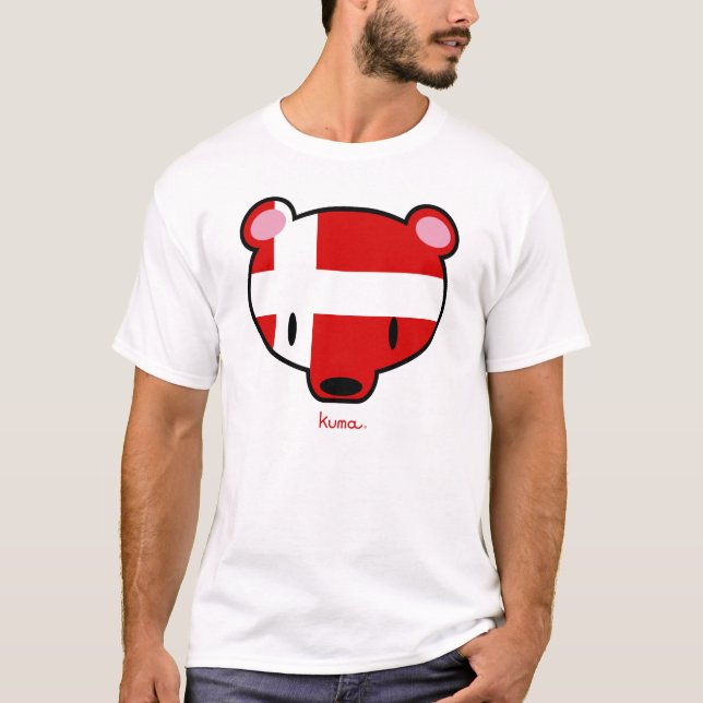 Camisa de Dinamarca kuma-chan (Frente)