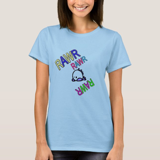 Camisa de dino RAWR (Frente)