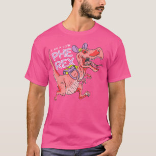 Camisa de Dinossauro de Crianças Rex Cuja Consciên