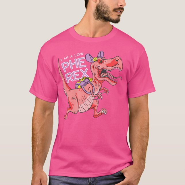Camisa de Dinossauro de Crianças Rex Cuja Consciên (Frente)