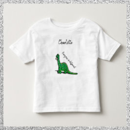 Camisa de Dinossauro Verde