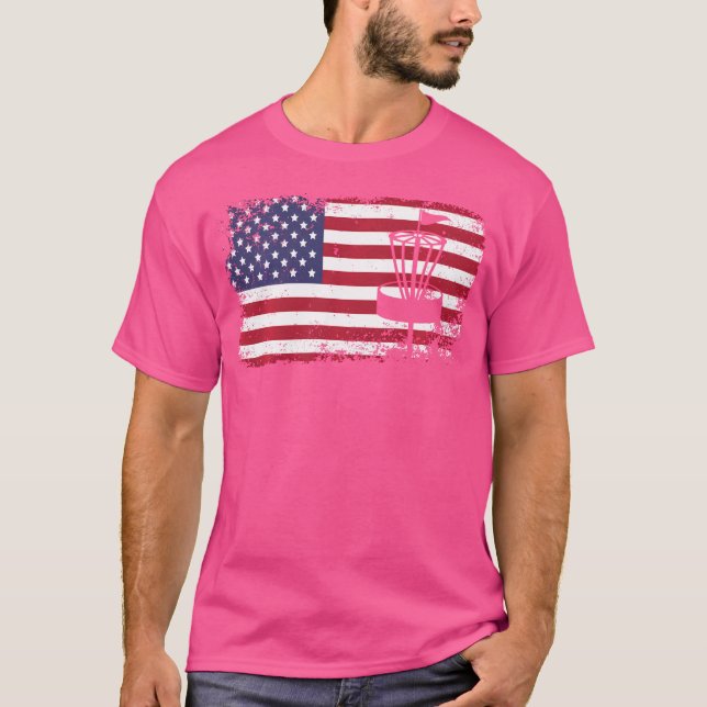 Camisa de Disc Golf - Camisa de Disc Golf com Band (Frente)