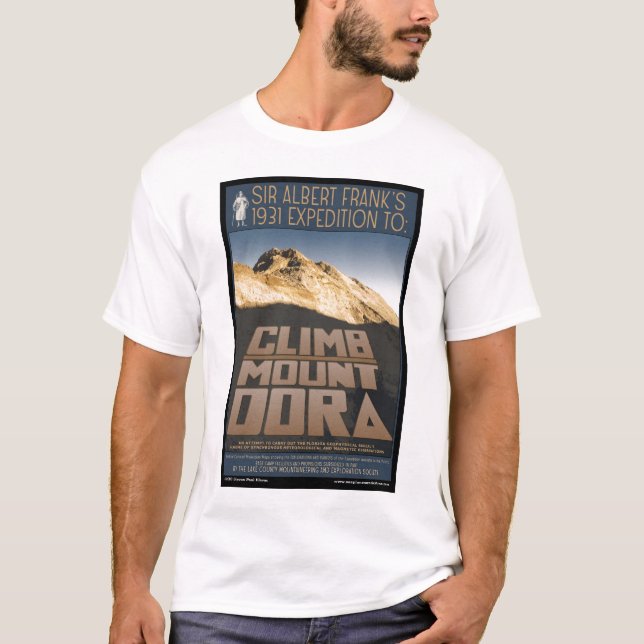 Camisa de Dora da montagem da escalada (Frente)