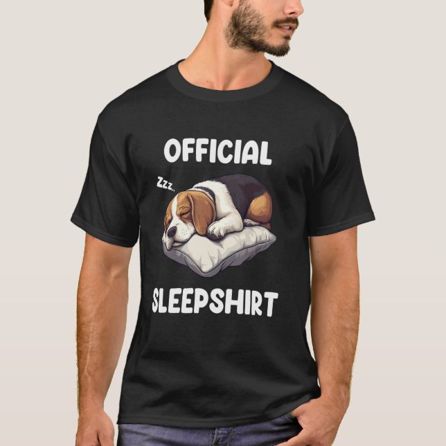 Camisa de dormir oficial de Beagle, pijama fofo pa (Frente)