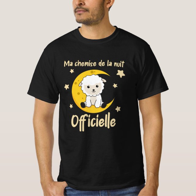 Camisa de dormir oficial Moon Animal Sheiça (Frente)