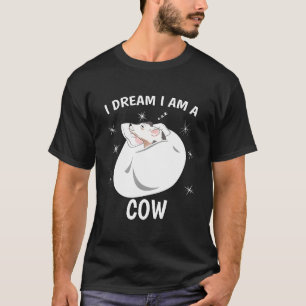 Camisa de dormir Pj Eu sonho que sou uma vaca