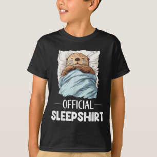 Camisa de dormir Sleeng Lontra Marinha Amantes de 
