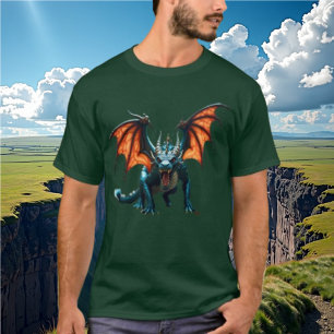 Camisa de Dragão Iridescente