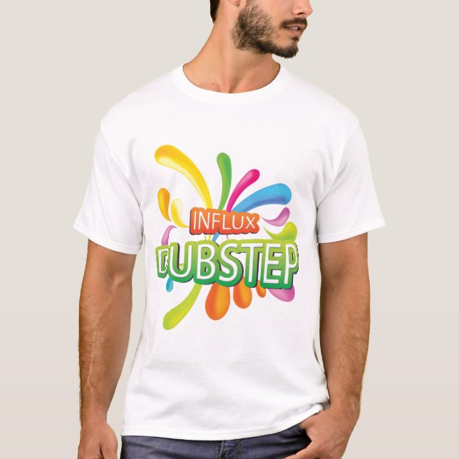 Camisa de Dubstep do influxo (Frente)