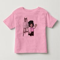 Camisa de Easel da Artista
