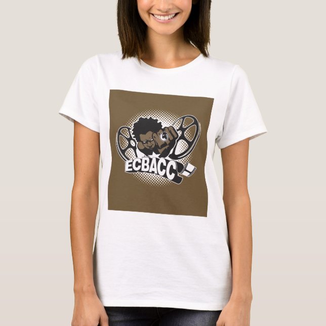 Camisa de ECBACC - nos filmes - os tamanhos das (Frente)