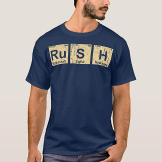 Camisa de Elementos de Mesa Periódicos Rush (RuSH)