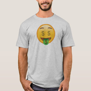 Camisa de Emoji do dinheiro