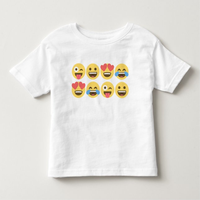 Camisa de Emoji - Emoji enfrenta (Frente)
