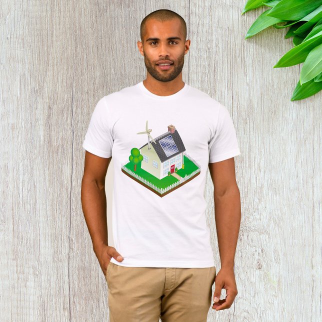 Camisa de Energia Renovável Mens T-Shirt (Criador carregado)