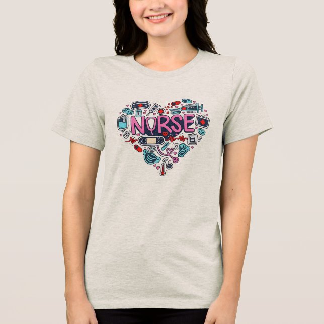 Camisa de Enfermeira Amor (Frente)