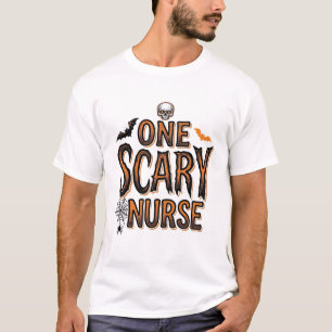 Camisa de Enfermeira Assustadora Vintage de Hallow