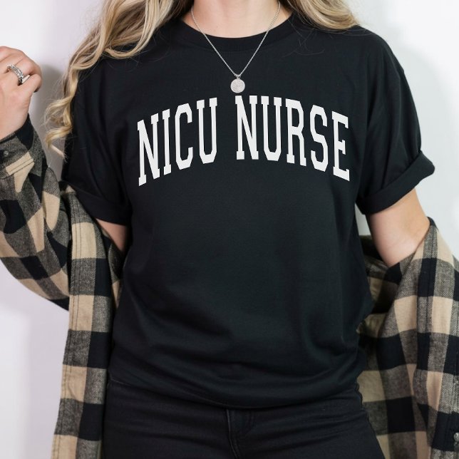Camisa de Enfermeira da UTI Neonatal da Varsity Pr (nicu nurse appreciation shirt, neonatal intensive care nurse shirt, nicu nurse thank you gift,)