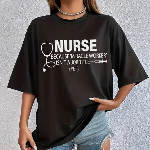 Camisa de Enfermeira, Presente de Formatura para E