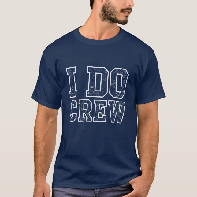 Camisa de Equipe do Casamento - I Do Crew (Frente)