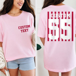 Camisa de Equipe Personalizada para Fã