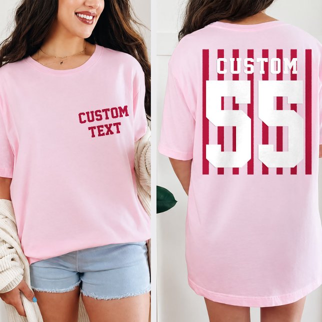 Camisa de Equipe Personalizada para Fã  (Criador carregado)