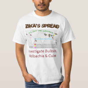 Camisa de Espalhamento da Zika por RoseWrites