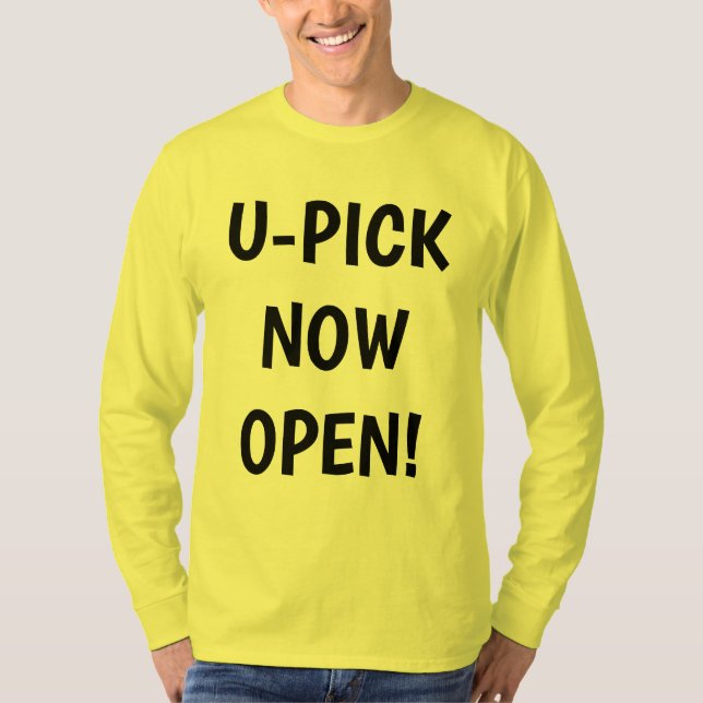 Camisa de espantalho de fazendeiro, placa de fazen (Frente)