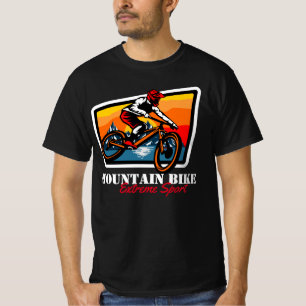 camisa de esporte extremo da mountain bike