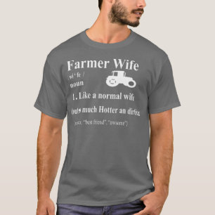 Camisa De Esposa Farmada Para Mulher - Agricultura