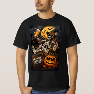 Camisa de Esqueleto de Cerveja de Halloween – Truq
