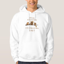 Camisa de Esquilo Engraçada Tudo Diversão e Jogos