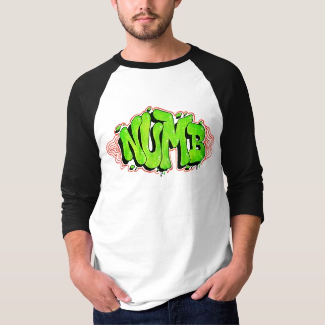 Camisa De Estilo De Grafite De Dope [Numb] (Frente)