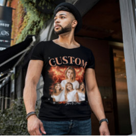 Camisa de estilo rap dos anos 90 personalizada vin