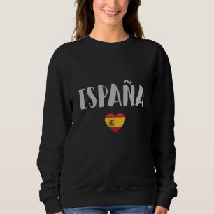 Camisa de Fã de Futebol da Espanha Bandeira