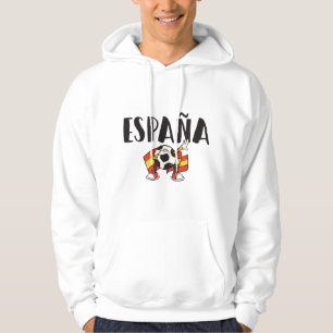 Camisa de Fã de Futebol da Espanha Bandeira