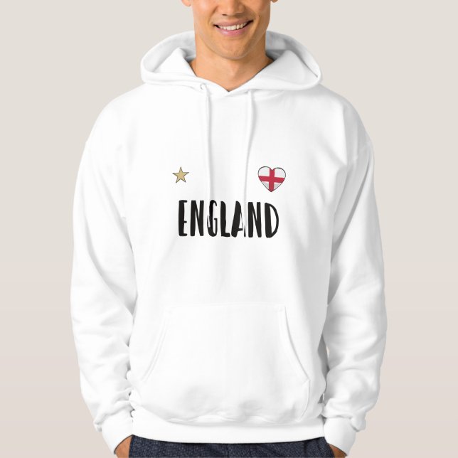 Camisa de Fã de Futebol da Inglaterra Bandeira Ing (Frente)