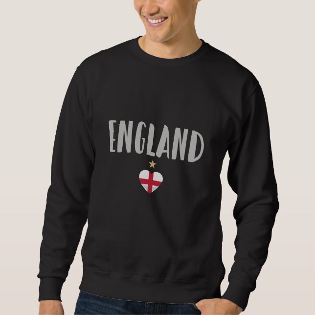 Camisa de Fã de Futebol da Inglaterra Bandeira Ing (Frente)