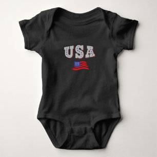 Camisa de Fã de Futebol dos EUA Bandeira Americana