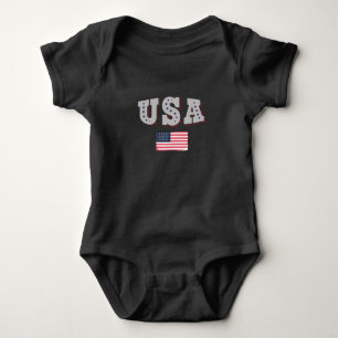 Camisa de Fã de Futebol dos EUA Bandeira Americana