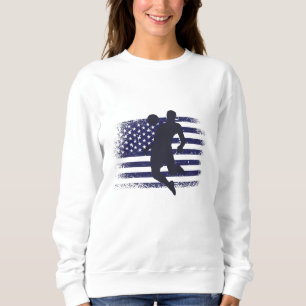 Camisa de Fã de Futebol dos EUA Bandeira Americana