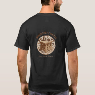 Camisa de Fabricante de Objetos de Madeira – Marce