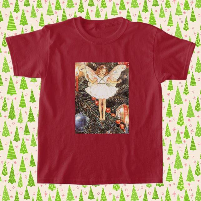 Camisa de fada de árvore natalícia (Criador carregado)