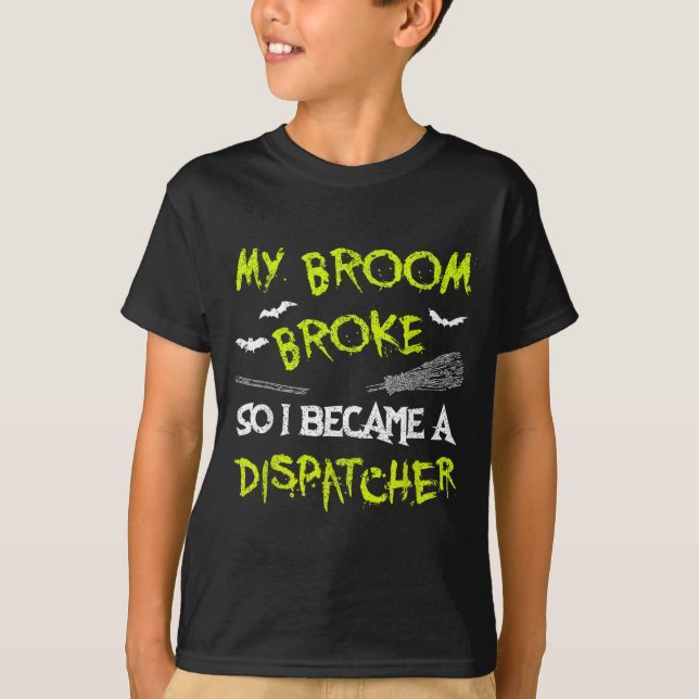 Camisa de Fantasia de Halloween para Despachante D (Frente)