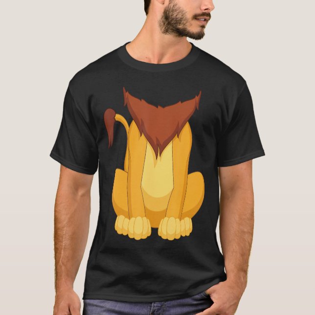 Camisa de fantasia de leão (Frente)