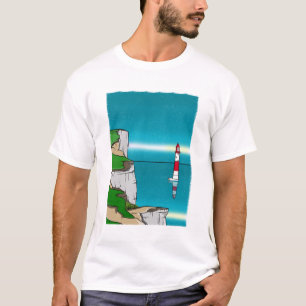 camisa de farol da cabeça de praia amazona